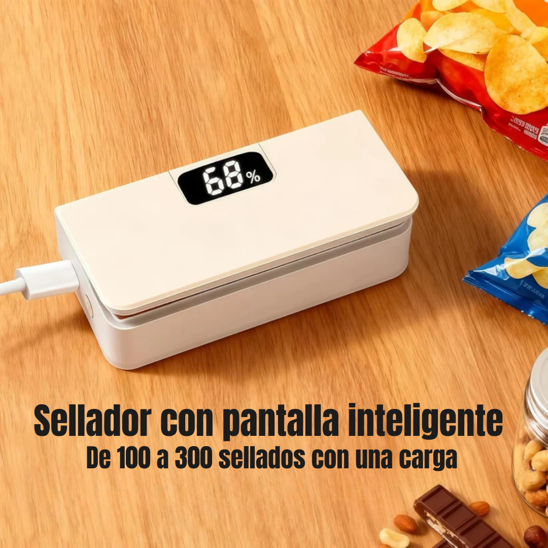 Mini Sellador de Bolsas Magnética