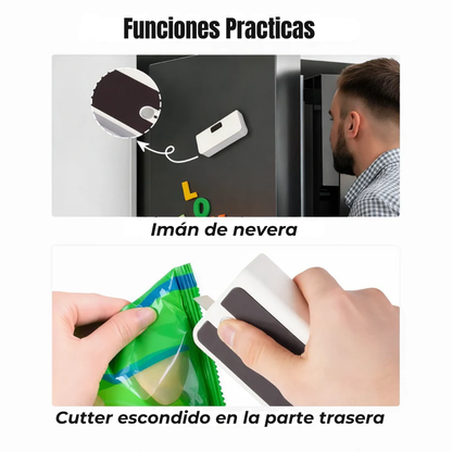 Mini Sellador de Bolsas Magnética