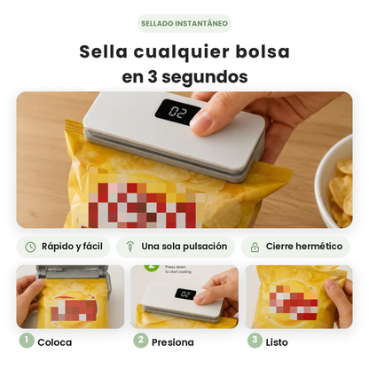 Sellador de Bolsas Magnético