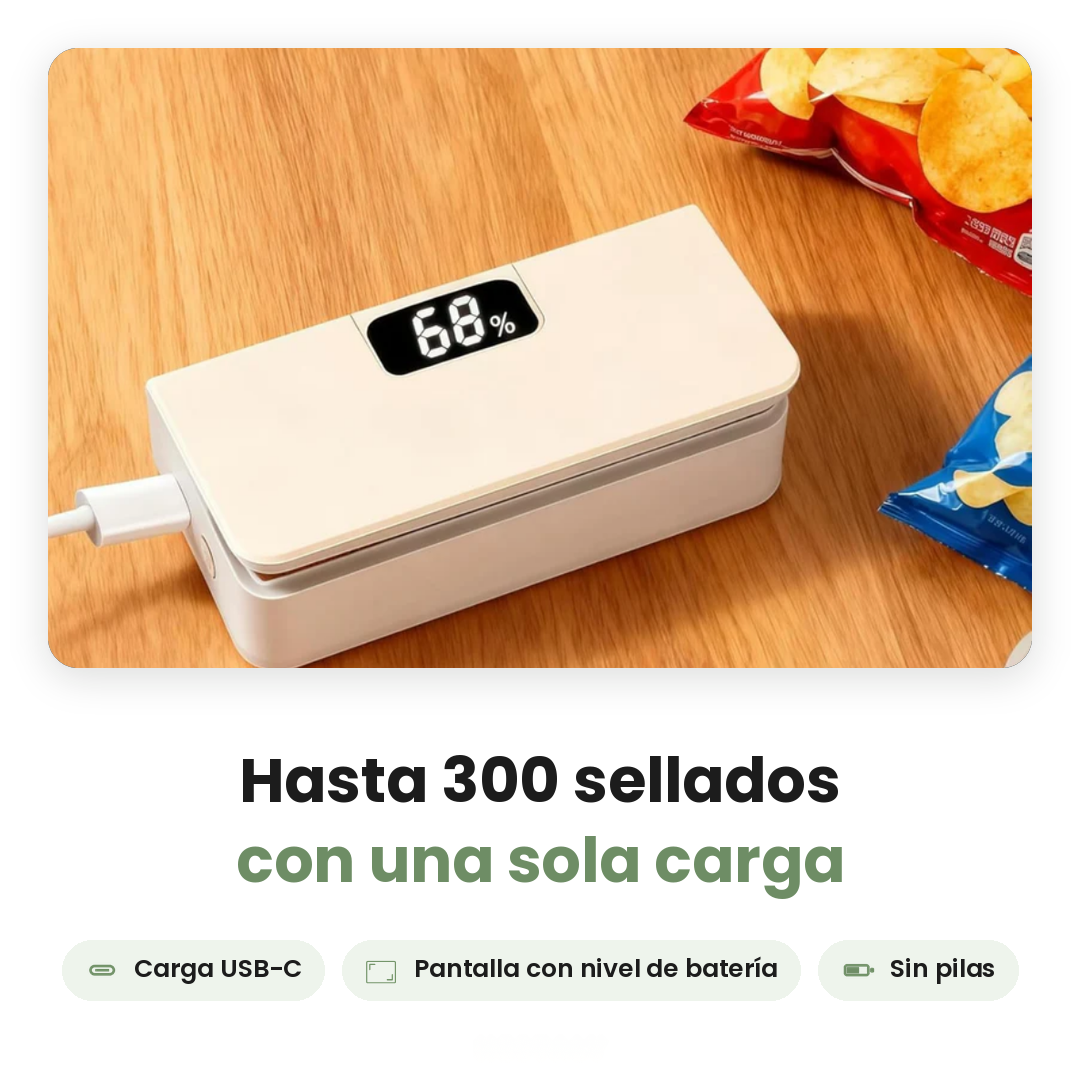 Sellador de Bolsas Magnético